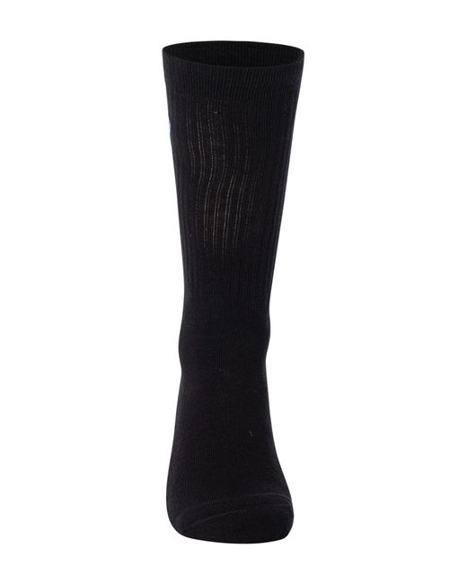 Dickies Black 3 Pack Valley Grove Socks for men