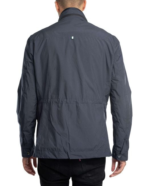 Ted Baker Blue Nylon Field Jacket for men