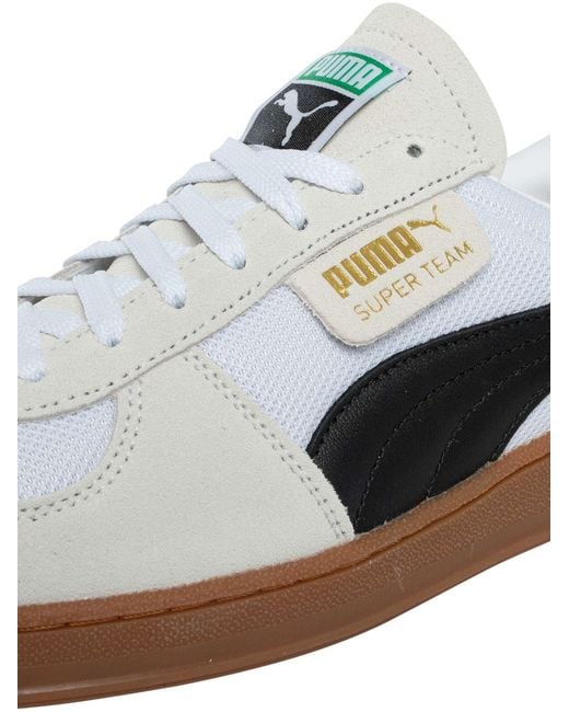 PUMA White Super Team Og Trainers for men