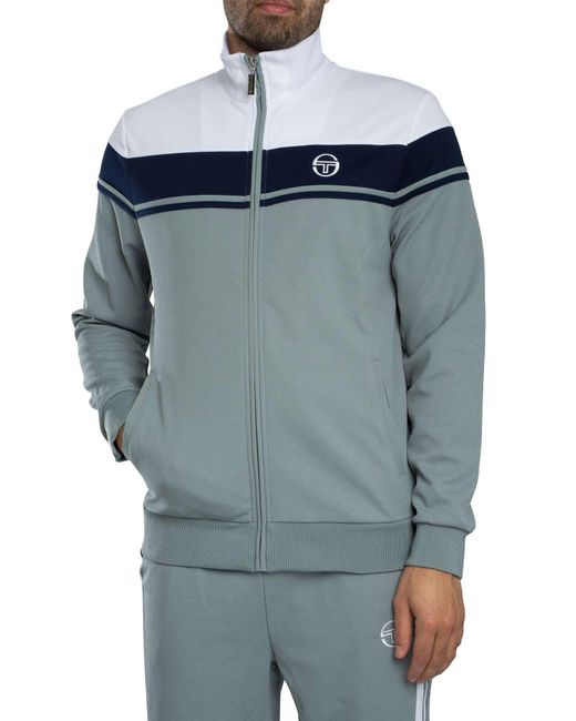 Sergio Tacchini Blue Damarindo Track Jacket for men