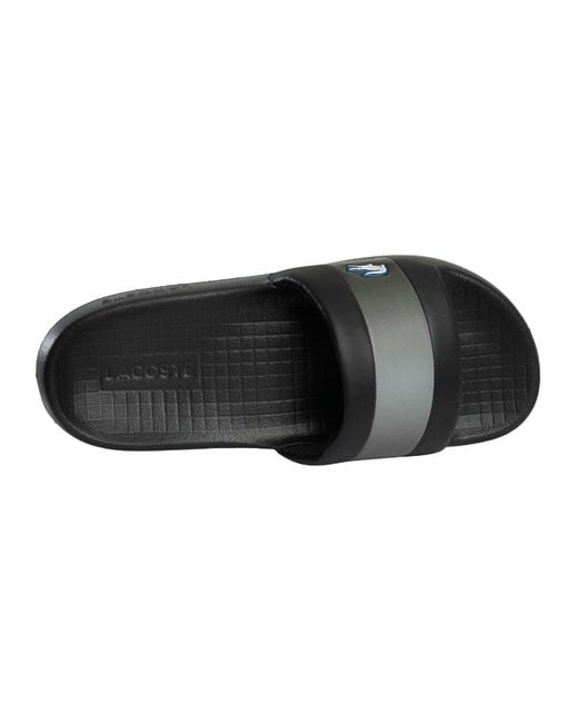 Lacoste Black 126 3 Cma Serve Sliders for men