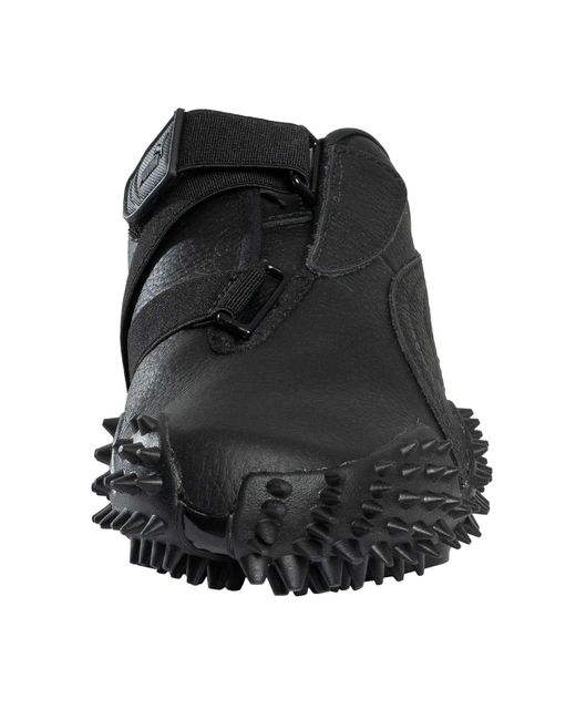 PUMA Black Mostro Leather Trainers for men