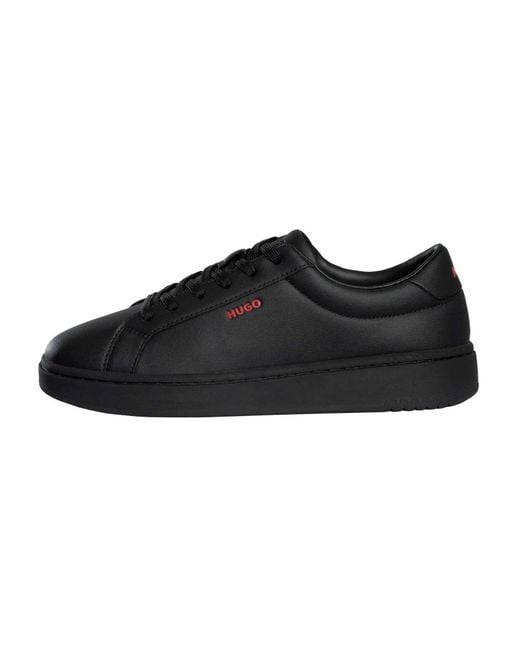HUGO Black Neston Trainers for men