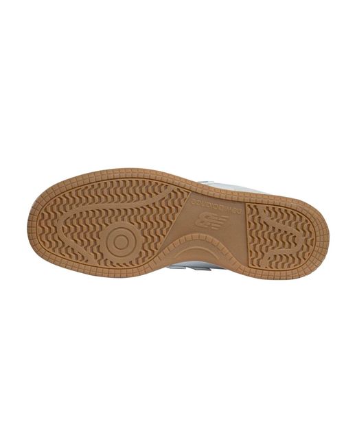 New Balance White 480 Leather Trainers for men