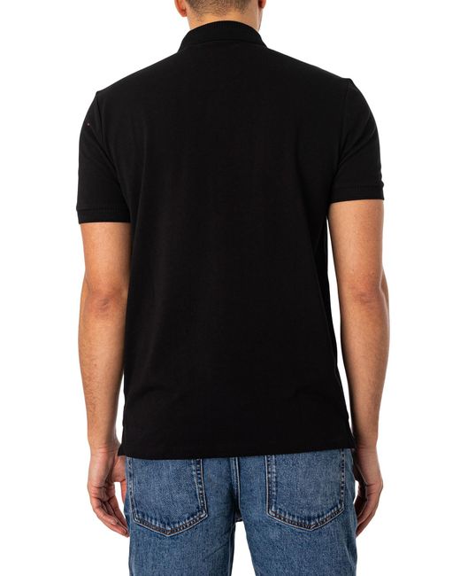 HUGO Black Dereso232 Slim Polo Shirt for men