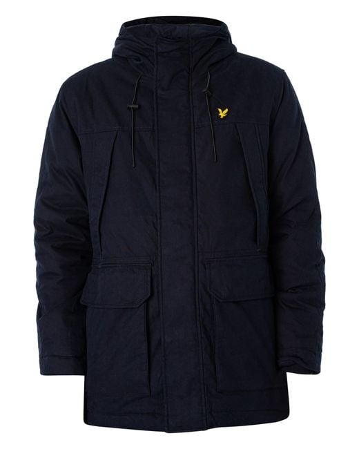 Mens parka jacket lyle and scott cheap