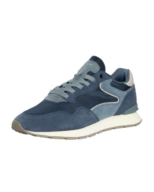 HOFF Blue City Suede Trainers for men