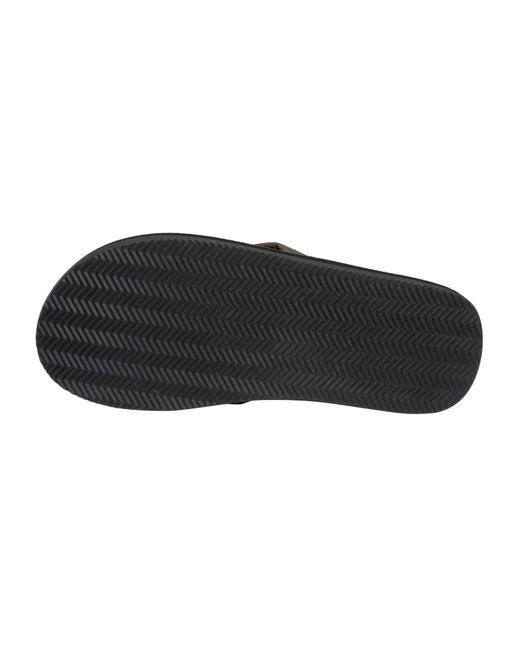 Superdry Brown Vintage Flip Flops for men