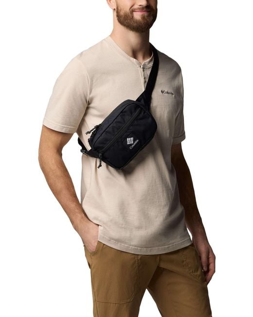 Columbia Black Trail Traveller Hip Bag for men