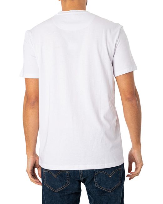 Weekend Offender White Keyte Graphic T-shirt for men