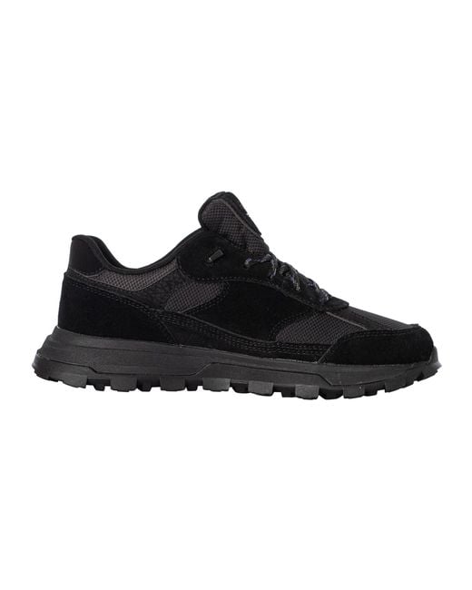 Timberland Black Treeline Low Lace Suede Trainers for men