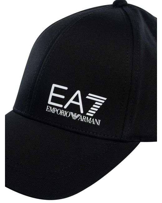 EA7 Blue Cappello Baseball Cap for men
