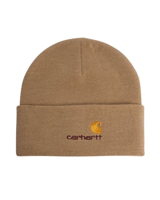 Carhartt Natural American Script Beanie for men