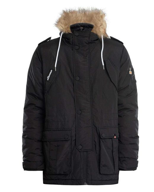 Ellesse Black Blizzard Jacket for men