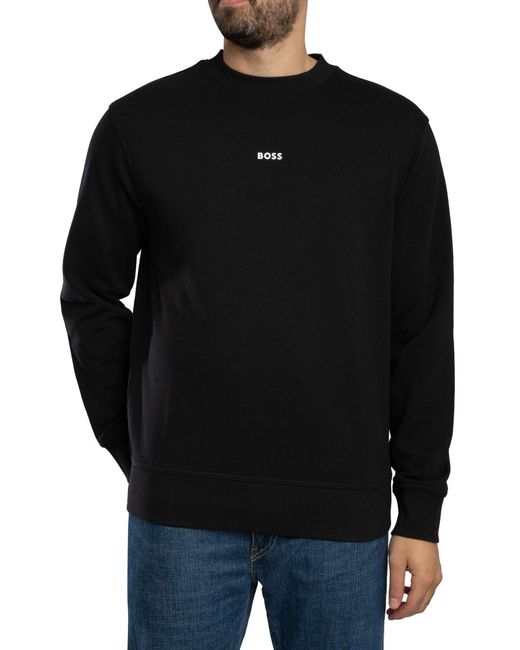 Boss Black Wesmallcrew Sweatshirt for men
