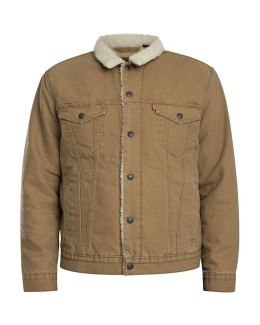 Levi's Natural Type 3 Sherpa Trucker Jacket for men