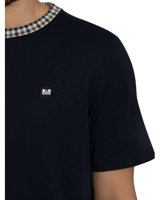 Weekend Offender Blue Silva Logo T-shirt for men