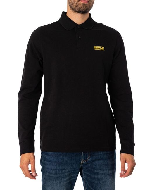 Barbour polo cheap long sleeve