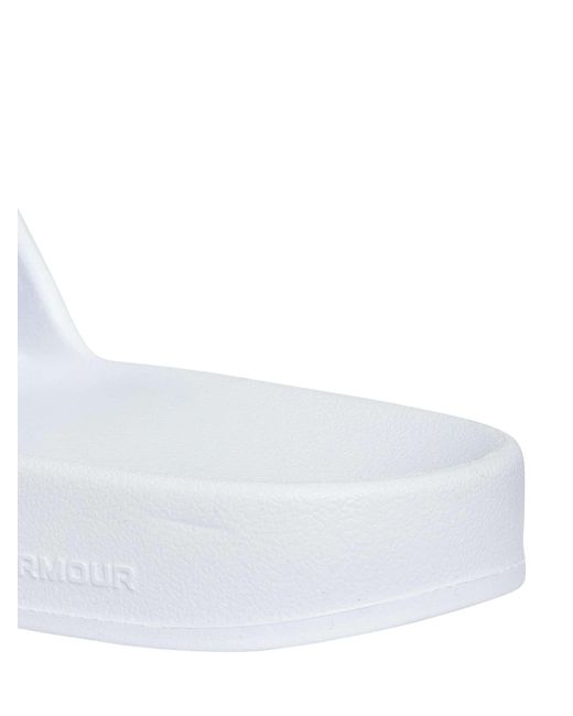 Under Armour White Lite Sliders for men