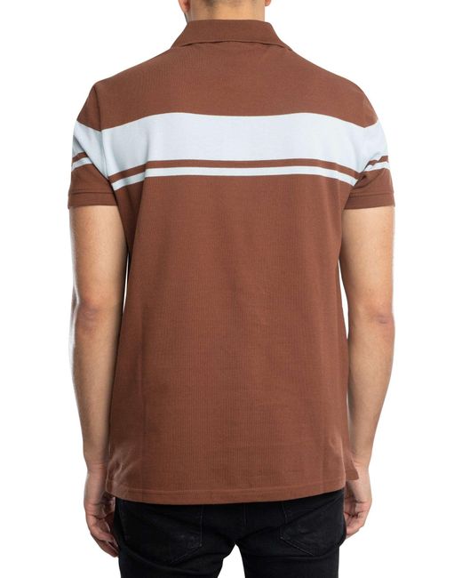 Sergio Tacchini Brown Young Line Polo Shirt for men