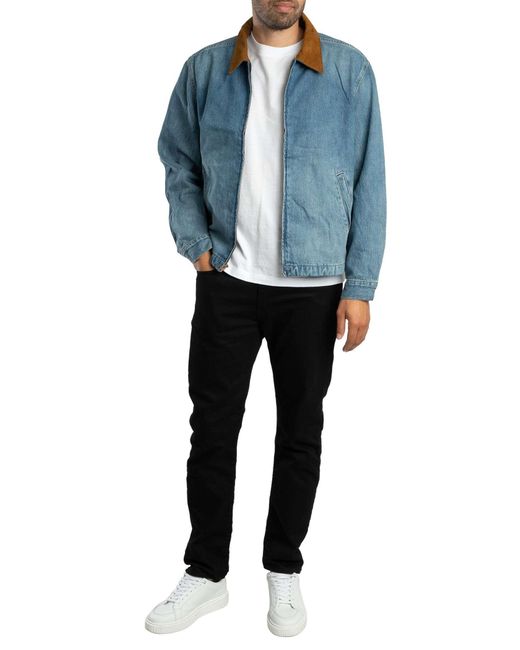 Levi's Blue Castro Full Zip Jacket for men