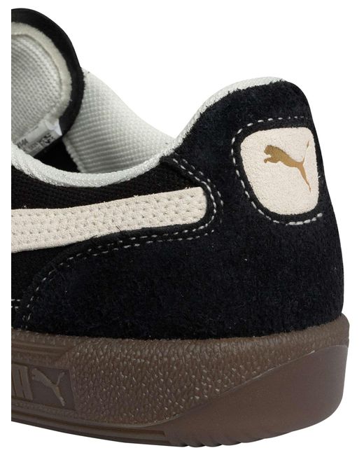 PUMA Black Palermo Vintage Trainers for men