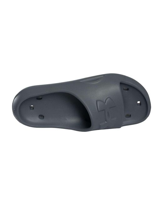 Under Armour Blue Locker Sliders for men