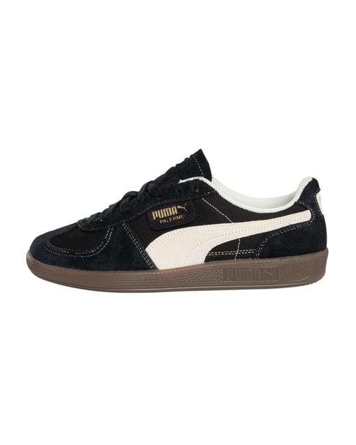 PUMA Black Palermo Vintage Trainers for men