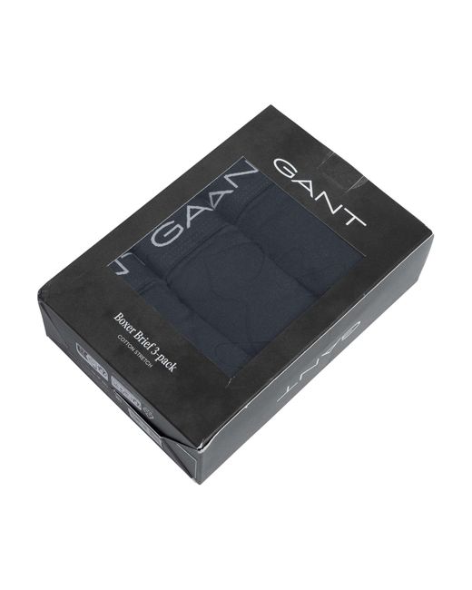 Gant Blue 3 Pack Boxer Briefs for men