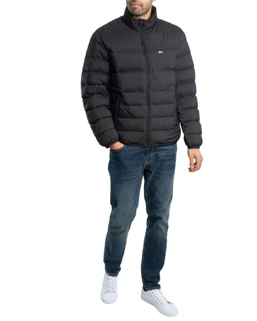 Tommy Hilfiger Black Packable Down Jacket for men