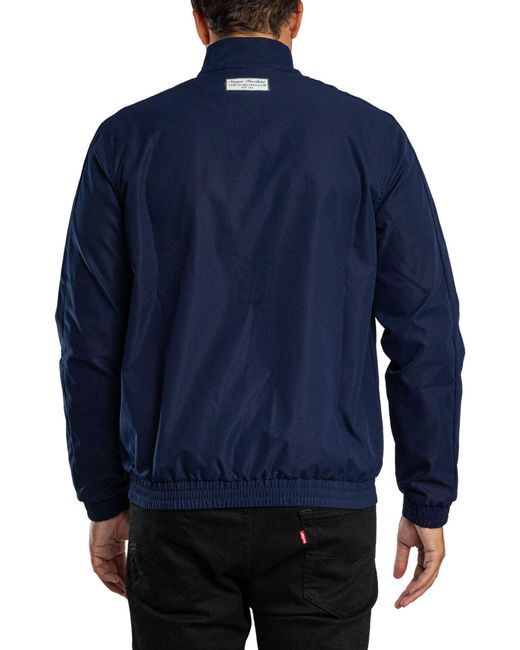 Sergio Tacchini Blue Brando Harrington Jacket for men