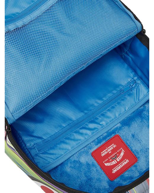 Sprayground Blue Melt Graf Backpack for men
