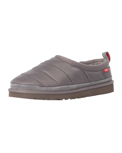 UGG Wool Tasman Puft Slippers in Metal (Grey) for Men Lyst UK