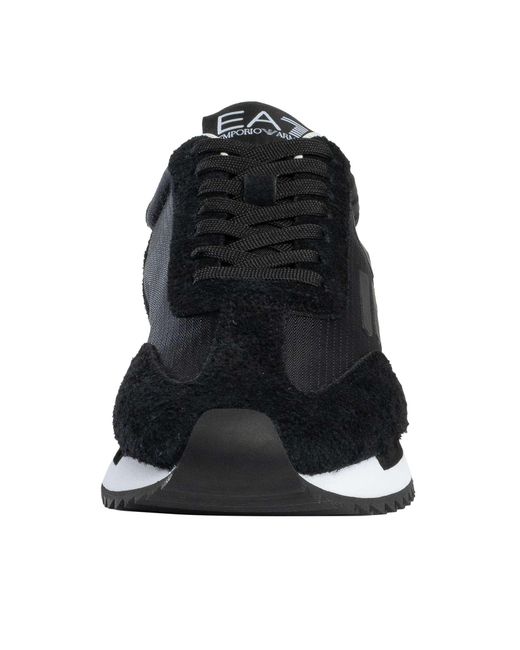 EA7 Multicolor Big Logo Mesh Trainers for men