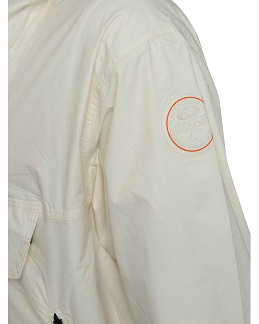 Napapijri Gray Rainforest Next Jacket for men