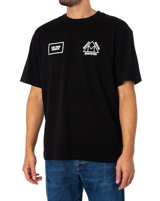 Edwin Black Jam T-shirt for men