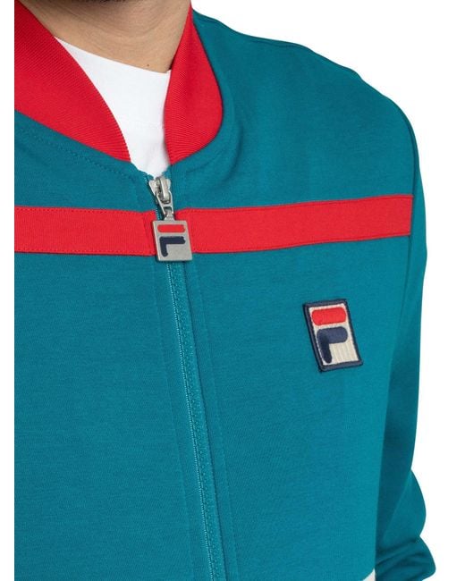 Fila Blue Stefan Archive Cut & Sew Track Jacket for men