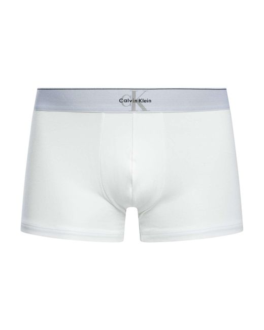 Calvin Klein Black 3 Pack Graphic Monogram Trunks for men