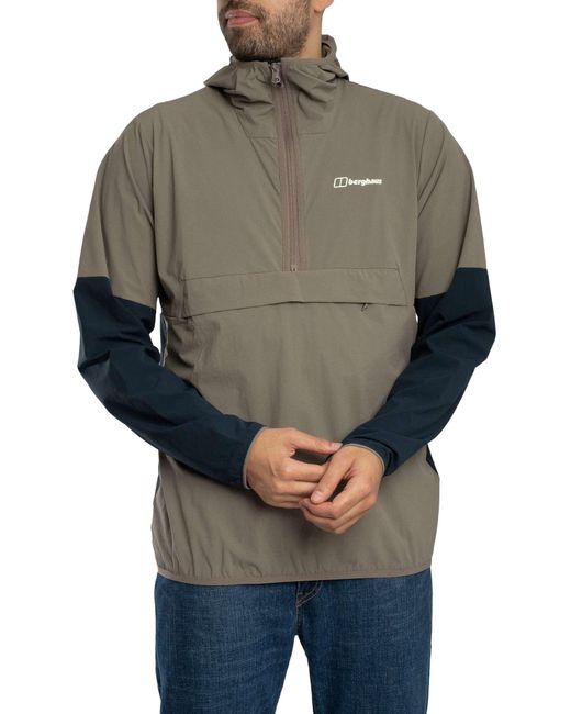 Berghaus Gray Wandermoor Wind Smock Jacket for men