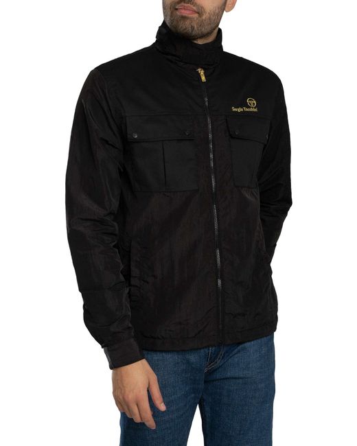 Sergio Tacchini Black Nuno Track Jacket for men