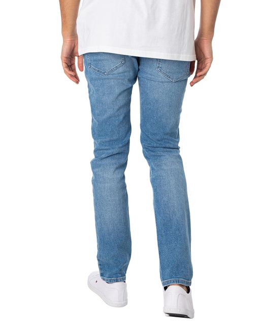 Tommy Hilfiger Blue Scanton Slim Jeans for men