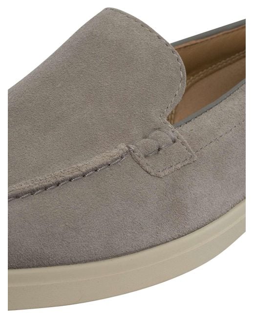 Clarks Gray Torford Easy Loafers for men
