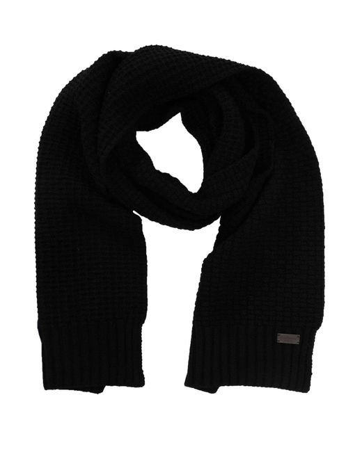 Barbour Black Ramside Beanie & Scarf Gift Set for men