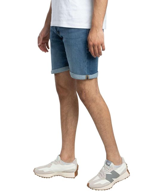 Jack & Jones Blue Rick Original Denim Shorts for men