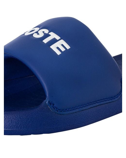 Lacoste Blue Serve 1.0 124 2 Cma Sliders for men
