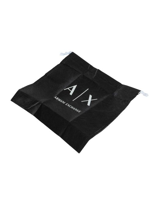 ARMANI EXCHANGE Black Singapore Crossbody Bag for men