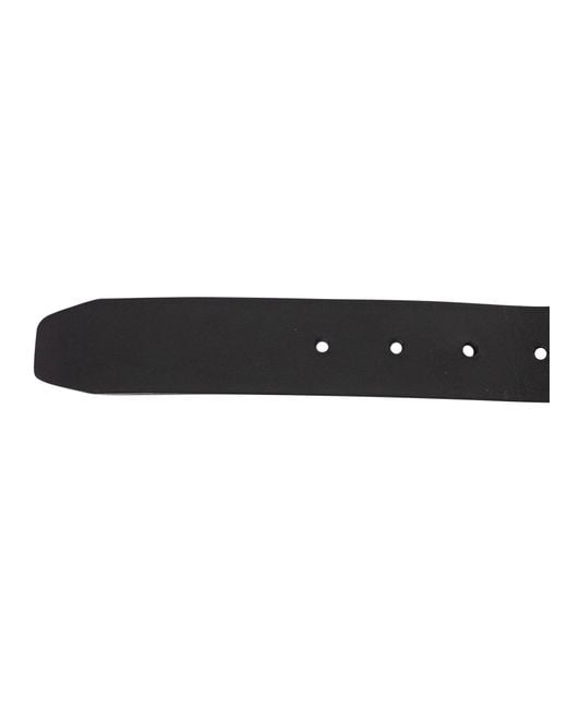 Tommy Hilfiger Black Adan Leather Belt for men
