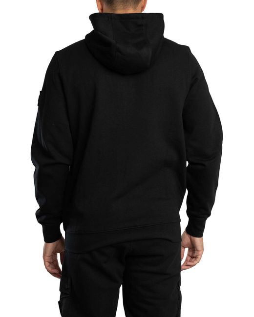 Weekend Offender Black Daponte Zip Hoodie for men