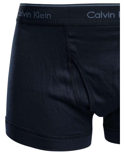 Calvin Klein Blue 3 Pack Trunks for men