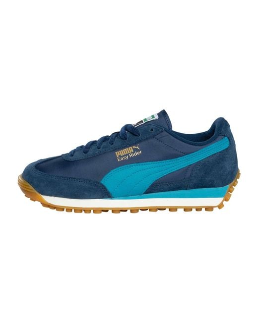 PUMA Blue Easy Rider Vintage Trainers for men
